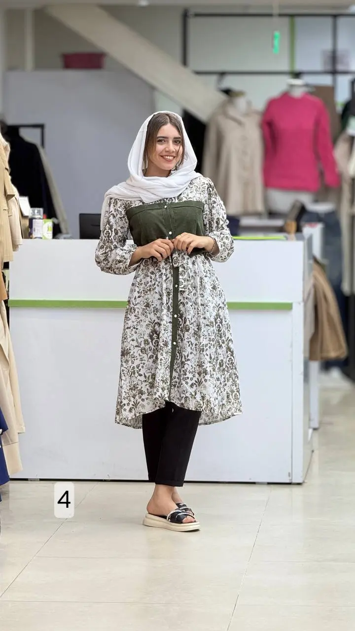 سرافون گل دار